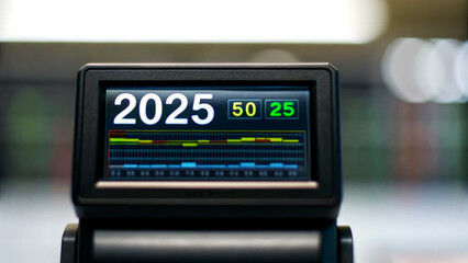 Data Analysis Event 2025 in Technology Sector Displaying Real-Time Metrics and Graphs Modern Office Environment Close-Up Viewpoint Future Innovations