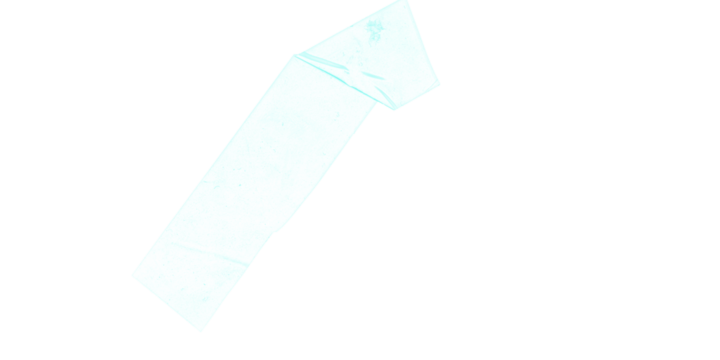 A light blue rectangular shape with a textured surface diagonally on a black background in the image - Powered by Adobe