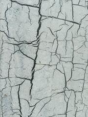 Vertical image of a cracked, dry surface with bold fissures, perfect for textures, environmental...