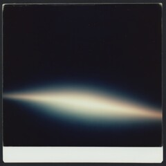 Blue light rays in space with earth planet and cosmic background