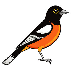 Fototapeta premium vector illustration of a bird