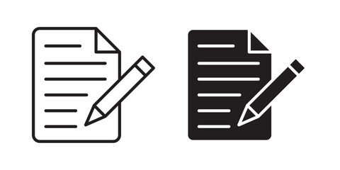 Wills and trusts icon sign symbol and flat style for app, web and digital design.