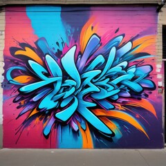 Colorful floral vector illustration with decorative flowers and leaves