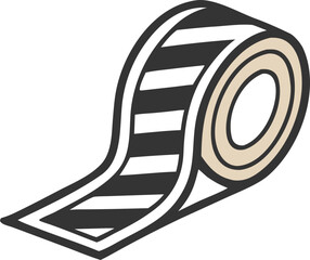 masking tape vector icon