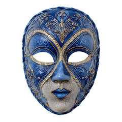 blue mask