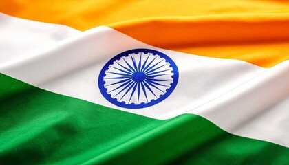 flag of india waving