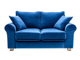 Naklejka premium blue sofa
