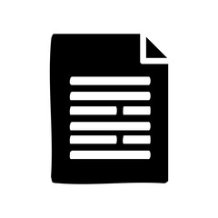 document icon vector illustration