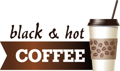 cup of coffee vector design