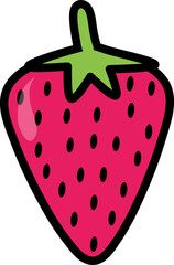 illustration of a strawberry