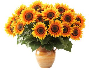  bouquet of sunflowers 