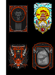 Bold Elements – Versatile Vector Illustration Bundle for Apparel, Stickers & Merch