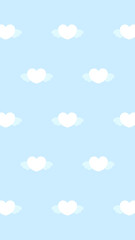 16:9 エンジェルハートのシンプルパターン★