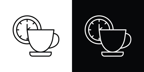 Break icon symbol, logo illustration. Vector graphics