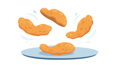 Chicken wings fastfood 