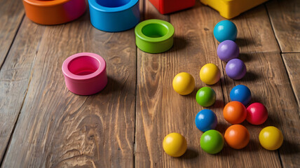 Top view of a desk with financial documents, calculator, and coffee. Budgeting and accounting concept.