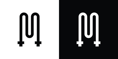 Heating element icon - Vector. Flat design style eps 10