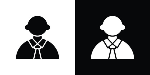 Businessman icon - Vector. Flat design style eps 10