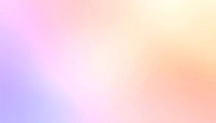 A serene and minimalist abstract background with a gradient mesh of soft peach and lavender. The subtle color blend is ideal for lifestyle brands, event invitations, or product packaging.