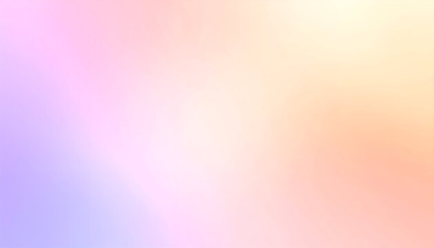 A serene and minimalist abstract background with a gradient mesh of soft peach and lavender. The subtle color blend is ideal for lifestyle brands, event invitations, or product packaging.