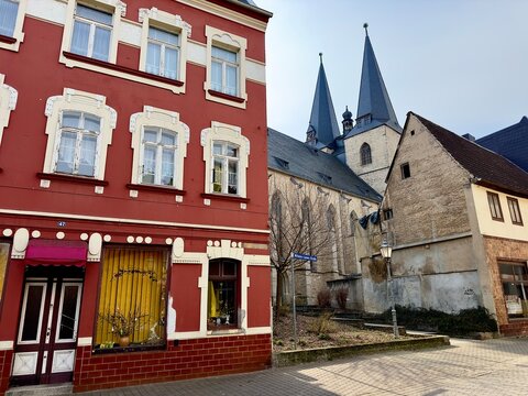 Altstadt von Calbe / Saale (Sachsen-Anhalt)