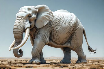 elephant in the forest 