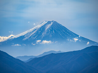 雲取山からの富士山