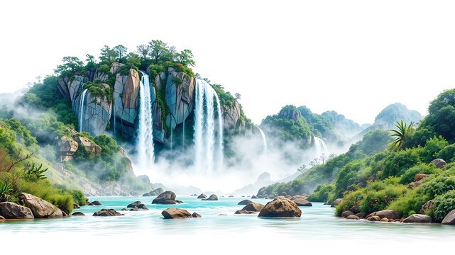 Illustration of an abstract geometric pattern of red hexagons and octagons connected by lines on white