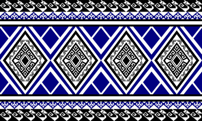 Abstract ethnic geometric pattern design for background or Wallpaper.