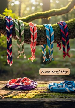 AI-Generated of Scout Scarf Day: A Legacy of Unity and Adventure