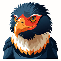 Obraz premium eagle head vector illustration