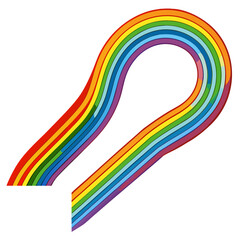 abstract rainbow background with lines