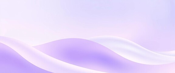 Serene wavy gradient of pastel lavender, powder blue, and soft purple , purple, calm