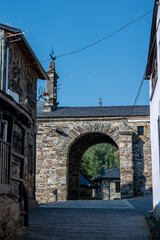 Naklejka premium Beautiful town of Colinas del Campo de Martín Moro Toledano in Leon, Spain
