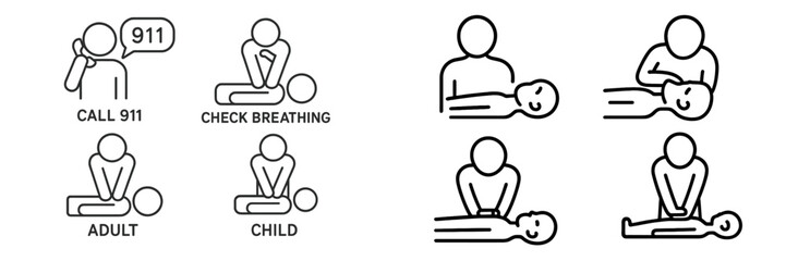 Learn basic CPR steps for emergency response with clear instructions for both adults and children