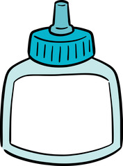 Illustration of eye medicine
