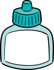 Illustration of eye medicine
