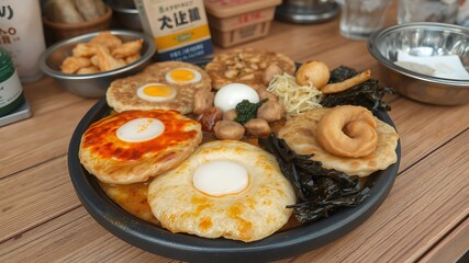 Illustration of a complex digital interface with glowing blue data streams and intricate patterns