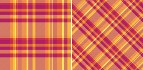 Vibrant plaid patterns featuring warm autumn hues. Useful for backgrounds, textiles, or festive designs. Evokes comfort, tradition, and inviting aesthetics.