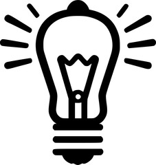 Obraz premium light bulb vector illustration