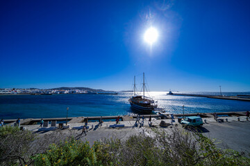 ギリシャの離島の美しい風景