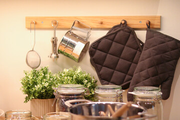 Cozy Kitchen Utensils and Decor