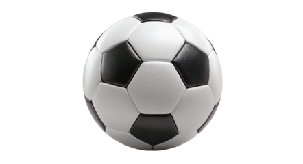 Soccer ball ready for action, game day excitement is here