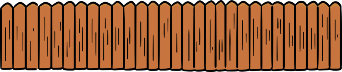 Illustration of fence
