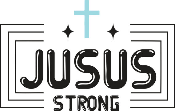JUSUS STRONG svg