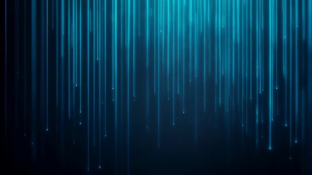 Digital rain of light