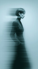 silhouette of a woman