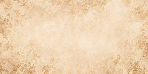 Fototapeta premium Cream-colored textured background with subtle mottled pattern, ideal for design projects requiring a vintage or antique aesthetic
