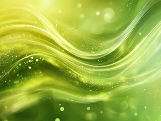 lemon green wave abstract background.