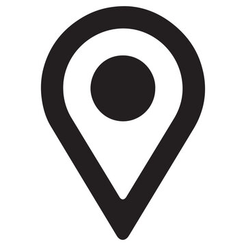 vector map pointer icon